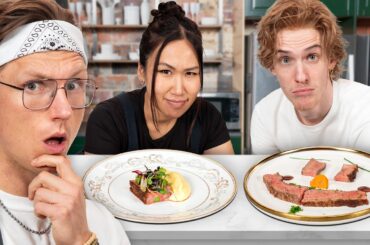 3 Internet Chefs vs 1 Secret REAL Chef (ft. Kevin Langue)