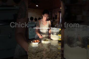 Farm to table chicken Alfredo