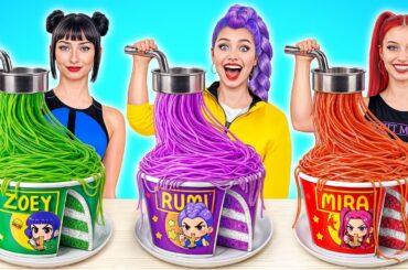 Cooking Challenge with KPop Demon Hunters | Funny Situations in Kitchen by Super Hyper DO