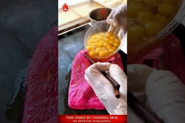 GENIUS PROCESS eggs cook inside the dough! ⚙️#shorts #skills #crafts #cooking #foodprocess