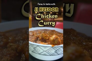 Farm Fresh Desi Chicken Curry🍲 Will Make Your Weekend Perfect!  | Ji Huzoor | Chef Harpal Singh