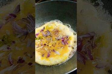 Onion Egg Poach 🥚#shorts #cooking #viral #ytshorts #viralshorts#egg #