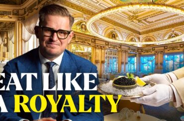 I Ate at The WORLD’S MOST LUXURIOUS Restaurant