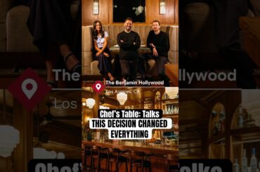 The decision that built his restaurant