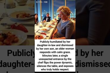 They Served Me Water While They Ate Lobster—Then the Chef Walked In #viral #story #trending