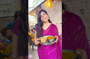 Rajasthani dal bhati churma is emotions 🥰#shorts #shortsvideo #kamleshvlog #cooking #dalbati recipe