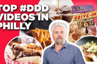 Top #DDD Videos in Philadelphia with Guy Fieri 🔔 | Diners, Drive-Ins, and Dives | Food Network