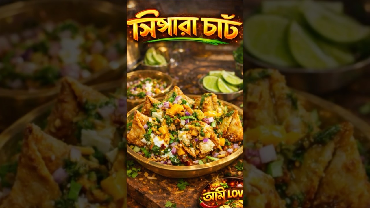 Crispy Singara Chaat in 5 Min! 🥟✨#shorts #cooking #singarachaat #homecook Crispy Singara Chaat in 5 Min! 🥟✨#shorts #cooking #singarachaat #homecook