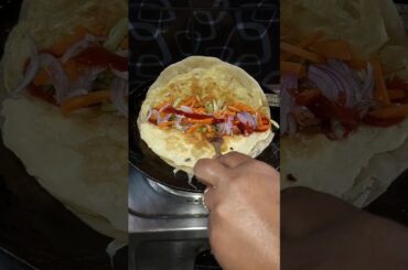 Simple breakfast ideas #streetfood #shorts #breakfast #eggroll #cooking #rdlifestyle