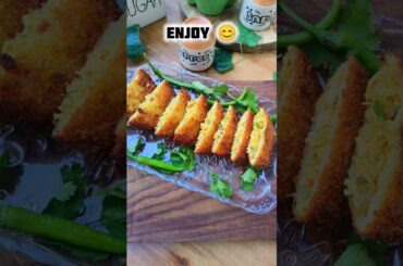 Chicken Stuffed Bread Pocket | Iftar Party Special Recipe #short #recipe #easyrecipe #cooking