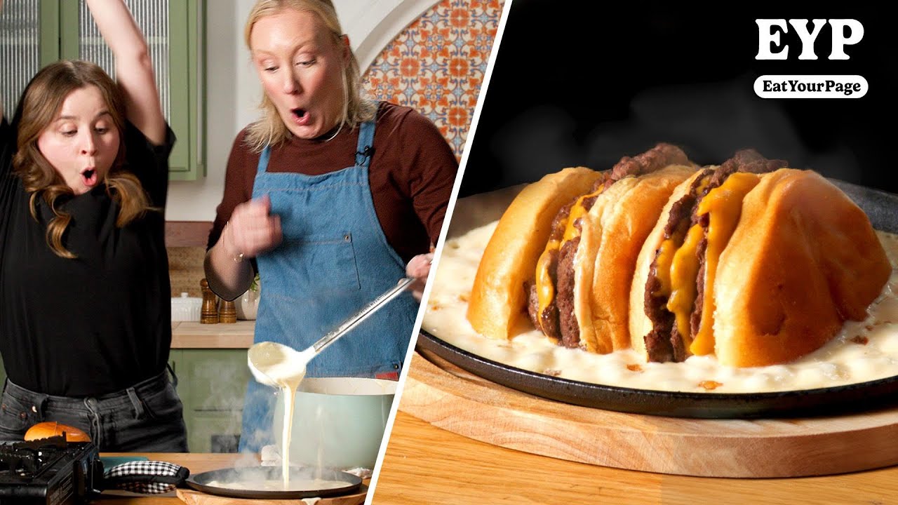 We Tried To Re-Create The Viral Japanese Cheeseburger We Tried To Re-Create The Viral Japanese Cheeseburger