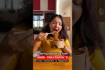 HONEST REVIEW OF SHOYU - VIRAL EATERY #shorts #nagachaitanya #shoyu #bangalore #hyderabad #food