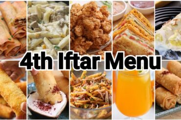 Fourth Iftar Complete Menu 😍 by (Yes I Can Cook)