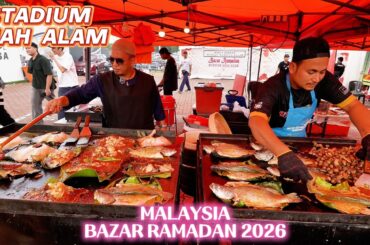 Bazar Ramadan Stadium Shah Alam 2026 💥 MASSIVE Malaysia Street Food Attack!