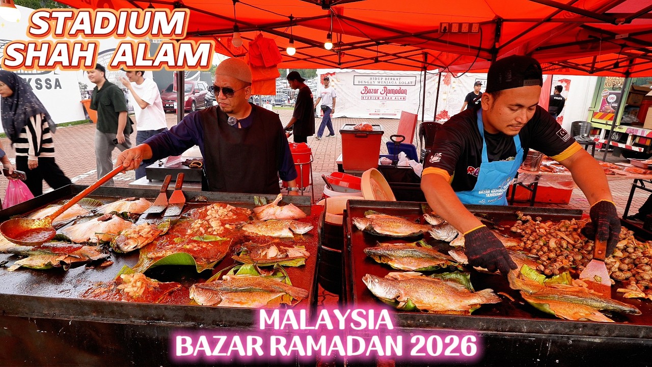 Bazar Ramadan Stadium Shah Alam 2026 π₯ MASSIVE Malaysia Street Food Attack! Bazar Ramadan Stadium Shah Alam 2026 π₯ MASSIVE Malaysia Street Food Attack!