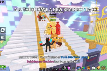 i see La Food Combination + Los Amigos + Sammyni Fattini & More in Divine Update - Steal a Brainrot