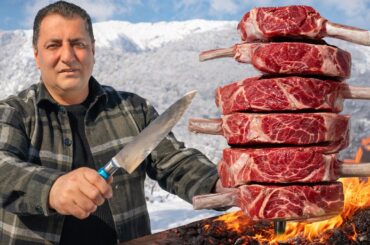 The World's First Doner With Incredible Tomahawk Steaks