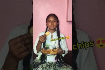 Aaloo chips for mummy 😋🥰#minivlog #shorts #food #cooking
