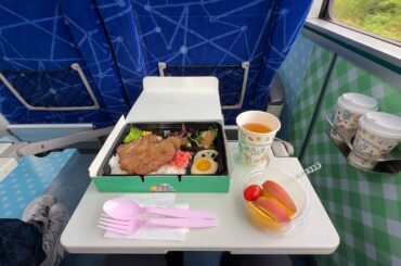 Dining on a 13 Hours Sanrio Train