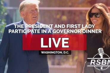 LIVE: President Trump and First Lady Melania Participate in a Governors Dinner - 02/21/26