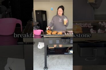 breakfast on the blackstone 😋💖✨ #breakfast #blackstone #griddle #cooking #fyp