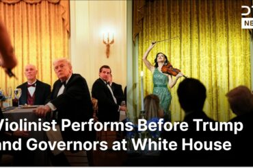 WATCH: Violin Performance Steals Spotlight as Trump Watches at White House Dinner | AC1G