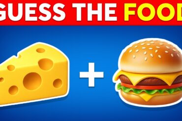 Can You Guess The FOOD By Emoji? 🍔🍕 Fun Emoji Quiz 2026