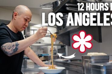 12 Hours in LA - A Michelin Chef Shows Us Where He Eats ft. Funke, Pizzeria Bianco, Kato, RVR & more