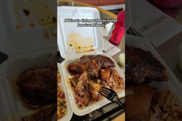 Solo dining at Jamaican hibachi!