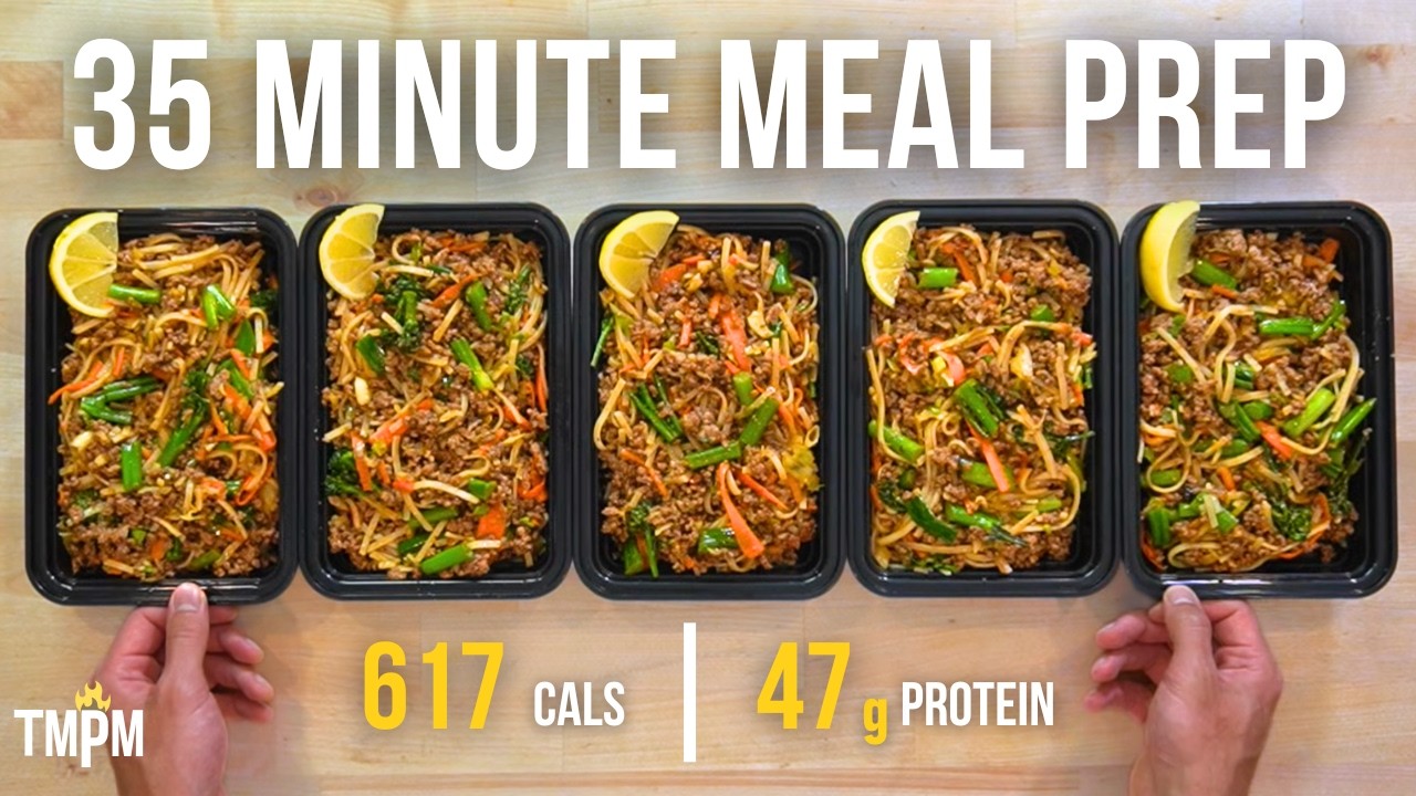 Crispy Chili Beef Noodles | Quick & Easy Meal Prep Crispy Chili Beef Noodles | Quick & Easy Meal Prep