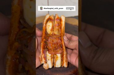 🤤Onion Egg Sandwich #subscribe #shorts #youtube #youtubeindia #cooking #shortvideo #food
