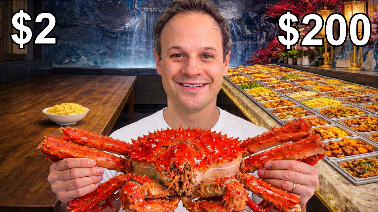 2$ vs 200$ Buffet in China! ๐จ๐ณ 2$ vs 200$ Buffet in China! ๐จ๐ณ