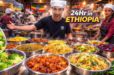 I Flew To Ethiopia for STREET FOOD 🇪🇹 24 Hours in Addis Ababa!