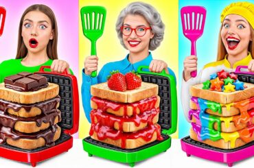 Me vs Grandma Cooking Challenge | Awesome Hacks and Recipes by Multi DO Challenge