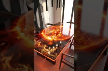 Solar Storm Dining Table That Feels Like The Sun
