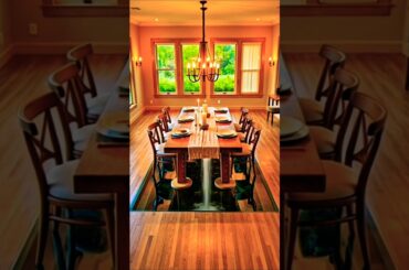 When Nature Flows Through Your Home 🌊✨ | Surreal Dining Room Concept