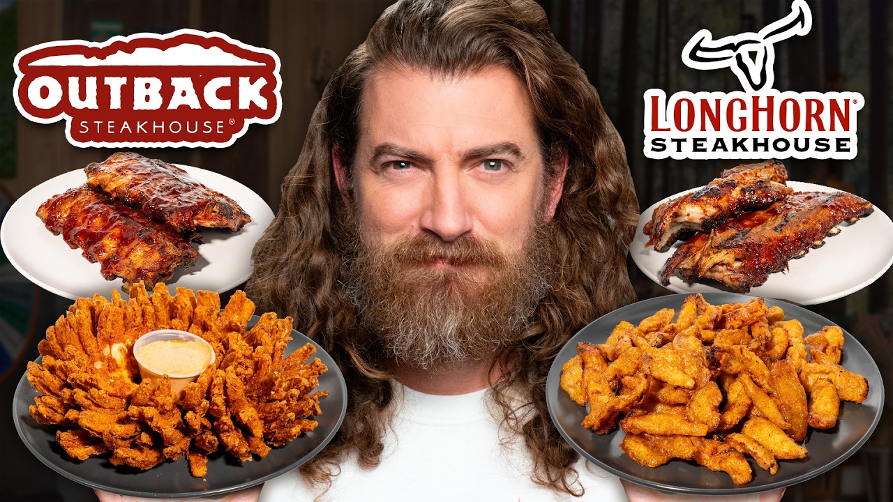 Outback vs LongHorn | Food Feuds Outback vs LongHorn | Food Feuds