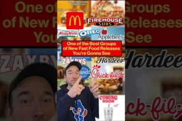 BEST New Fast Food & Restaurant Menu Drops This Year?! 👀🔥 #fastfood #mcdonalds