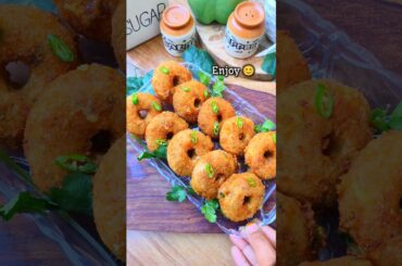 5 Min Crispy Aloo Donut | Ramzan Snack #short #recipe #cooking #easyrecipe #trending