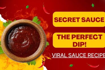 This Hot & Sweet Sauce Will Change Your Iftar Table Forever!| The Ultimate Sweet & Spicy Dip!