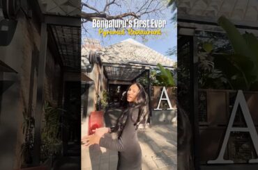 Bengaluru's First Ever Pyramid Restaurant! #shorts #bengaluru #restaurant