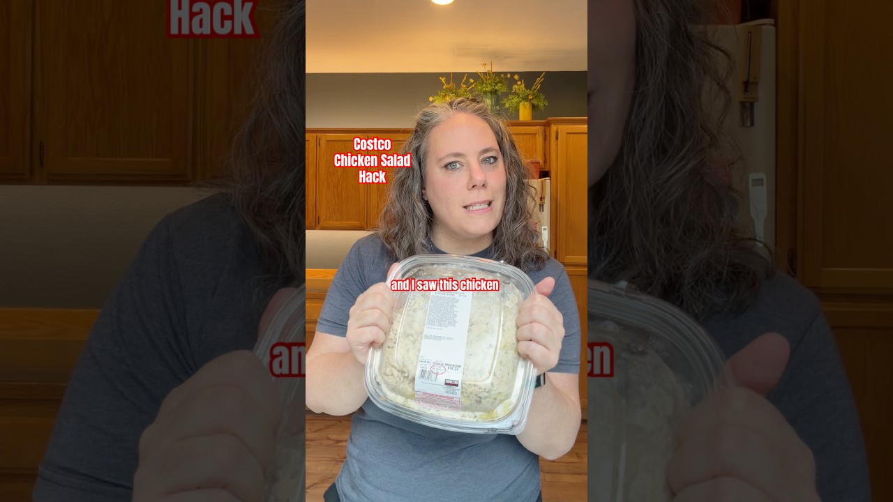 Costco Chicken Salad Hack into a Pasta Bake #foodshorts #costco #chickenrecipes #cooking #shorts Costco Chicken Salad Hack into a Pasta Bake #foodshorts #costco #chickenrecipes #cooking #shorts