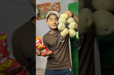 Gusse me Banaya Aalu Papad 🤤 - #cooking #food #vlog #recipe #dailyvlog #comedy #shorts