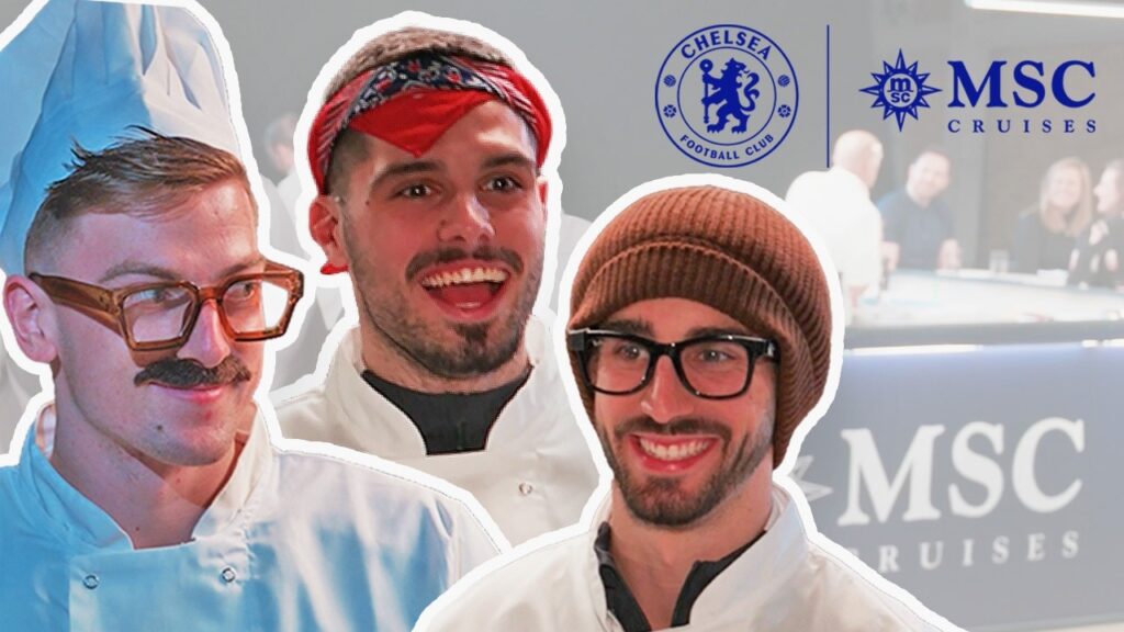 Chelsea Stars Surprise Guests at an MSC Cruises Chef’s Table 🚢💙