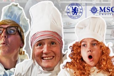 Chelsea FC Women Surprise Guests at an MSC Cruises Chef’s Table 🚢💙
