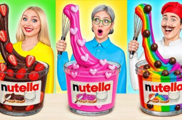 Me vs Grandma Cooking Challenge | Creative Food Hacks by Super Hyper DO