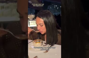First time dining at a high-end restaurant #funny #finedining #fancy #food #fyp #restaurant