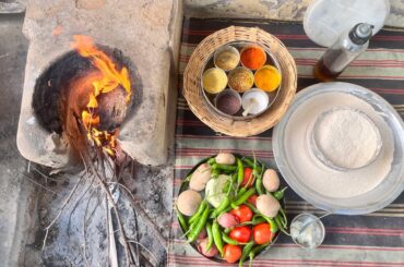 Chulhe ka khana #cooking #live
