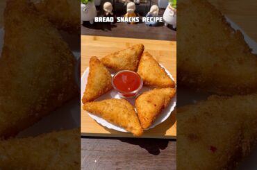 Bread snacks recipe #shorts #recipe #snacks #bread #potato #shortsfeed #trending #viral #cooking