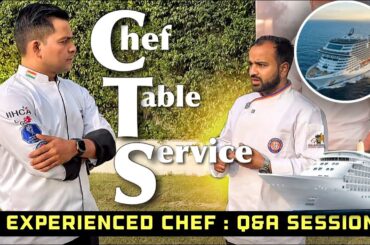 Chef Table Service in ⛴️ Cruise? | Kya hota hai or kya Eligibility chahiye 😟
